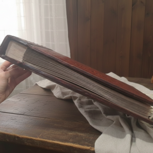 Alternative view of Коллекционный ретро фотоальбом большого формата, handmade, на 150 фото